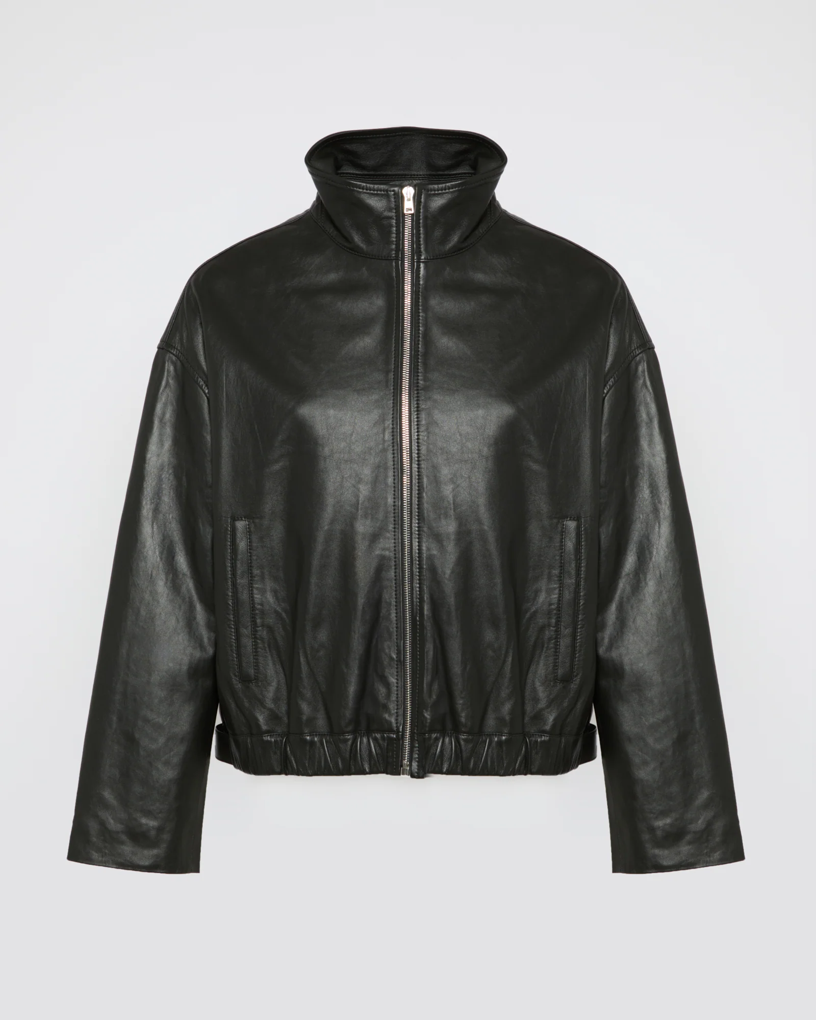 Blouson en cuir d'agneau