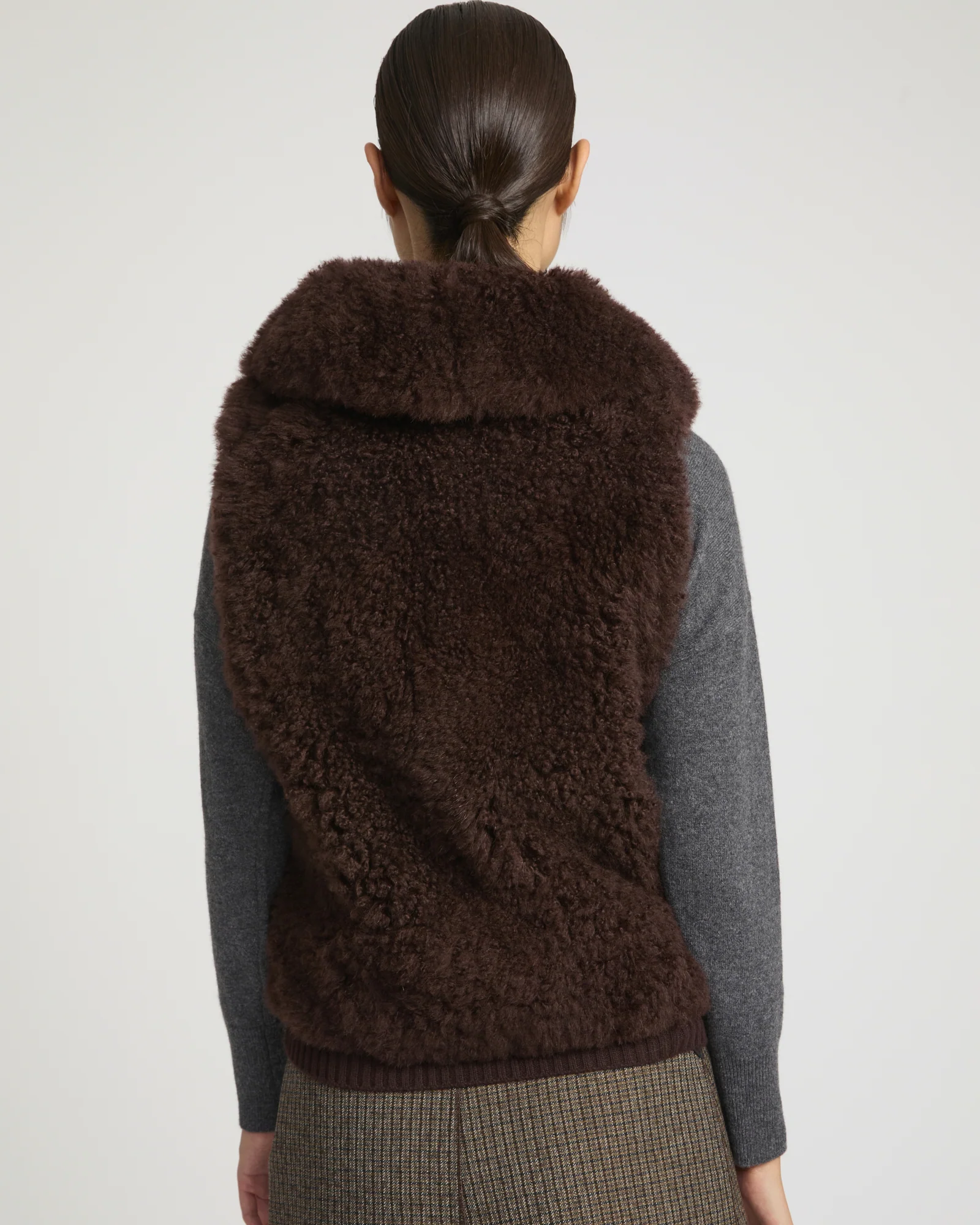 Gilet en agneau cachemire et maille Mérinos - Image 2