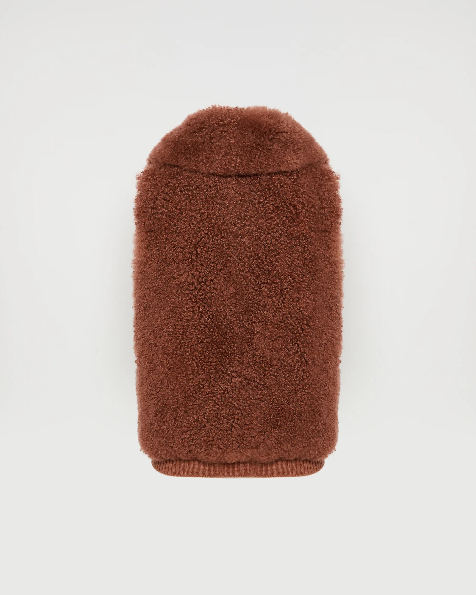 Gilet en cuir d'agneau cachemire et maille mérinos - Image 6