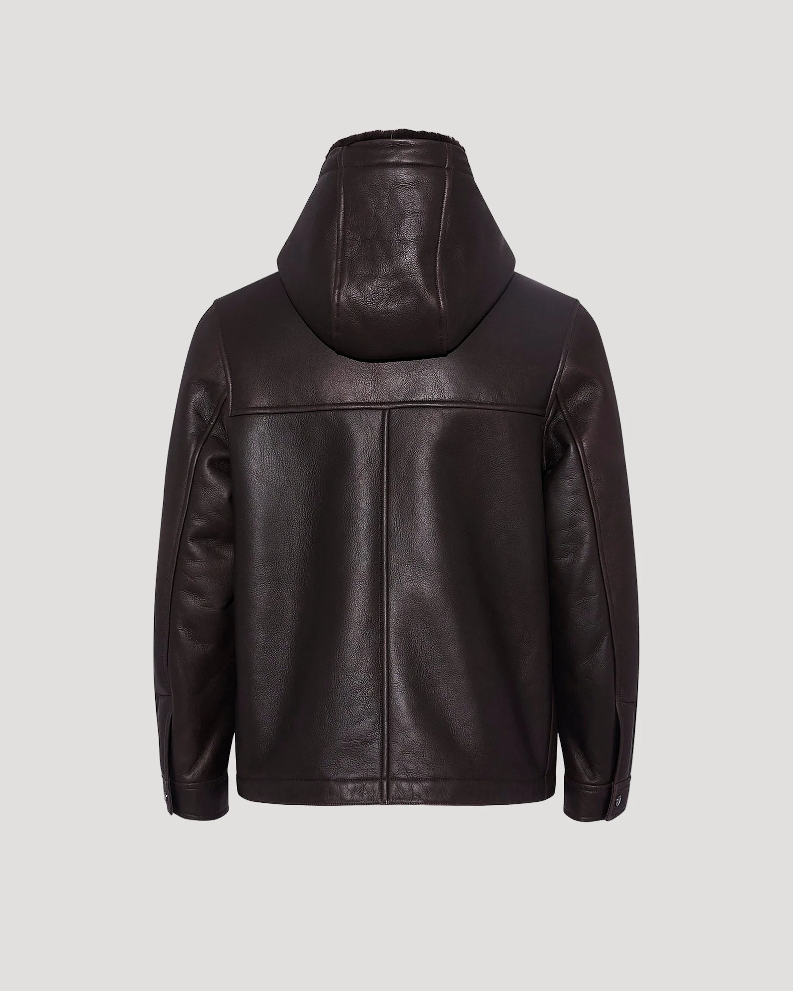 Hoodie en peau lainée d'agneau Mérinos - Image 6