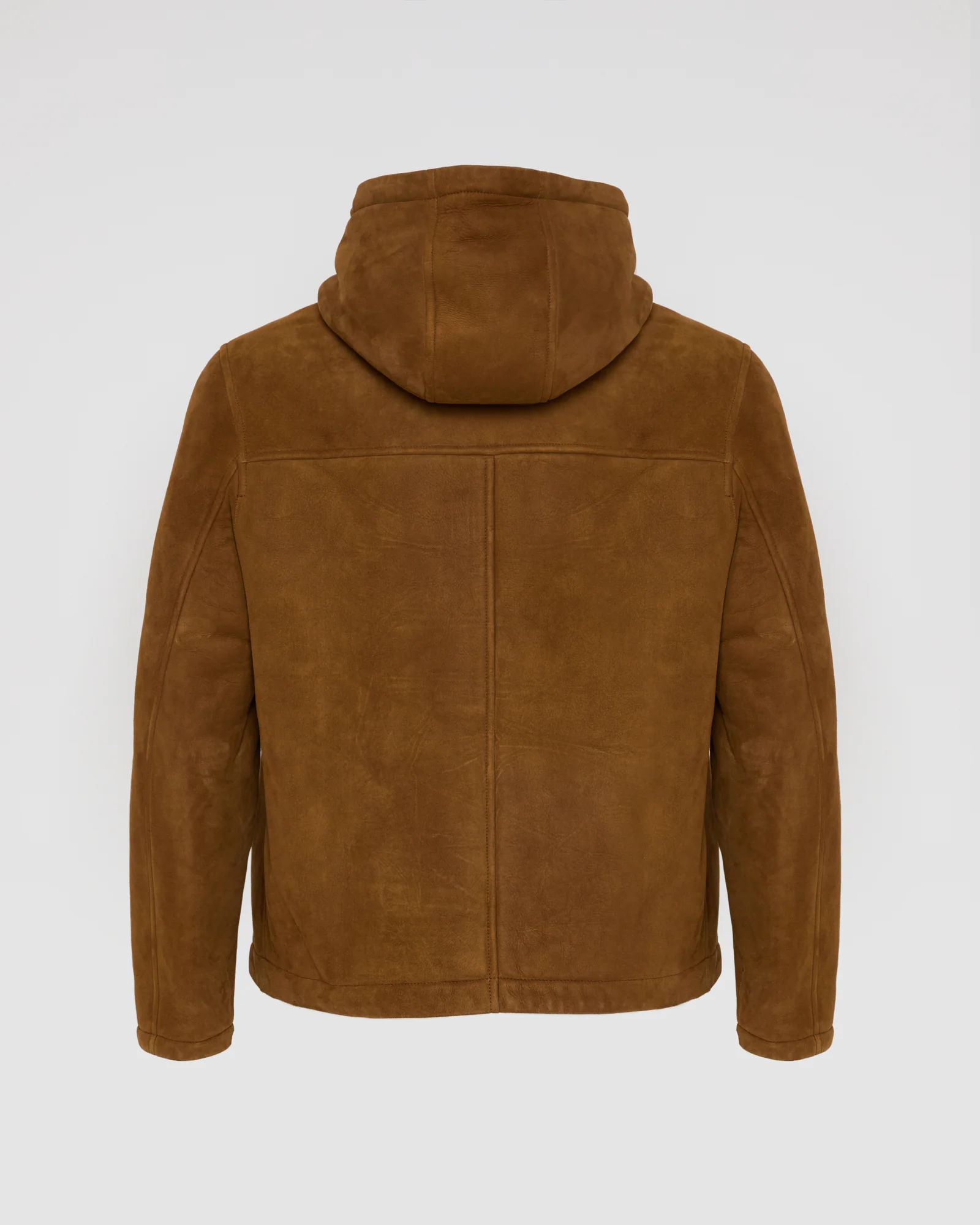 Hoodie en peau lainée d'agneau Mérinos suede - Image 6