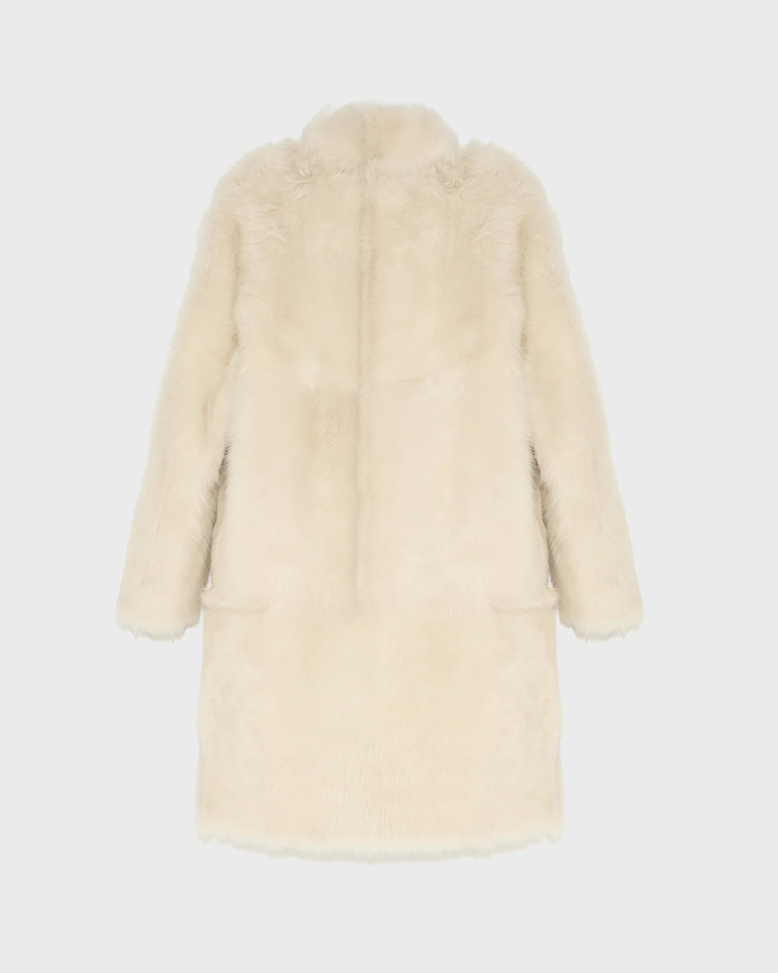 Manteau réversible en agneau de Toscane - Image 4