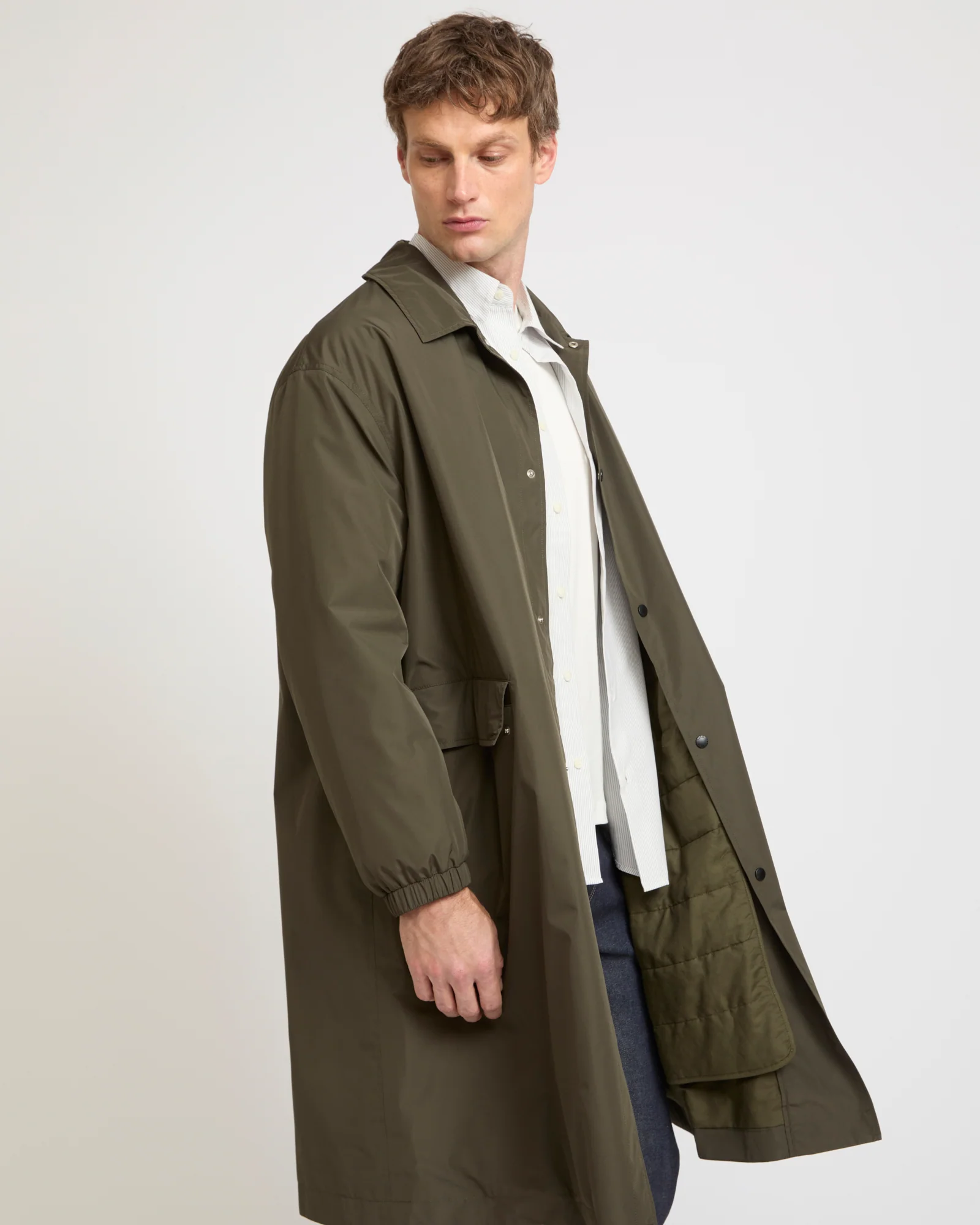 Parka en tissu technique imperméable