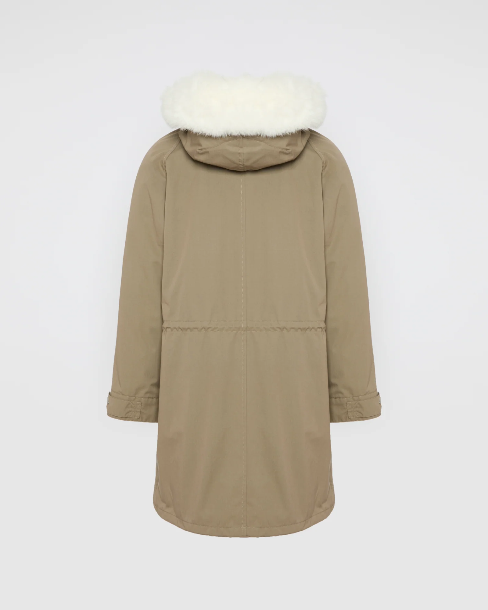 Parka iconique en coton mélangé et fourrure - Image 2