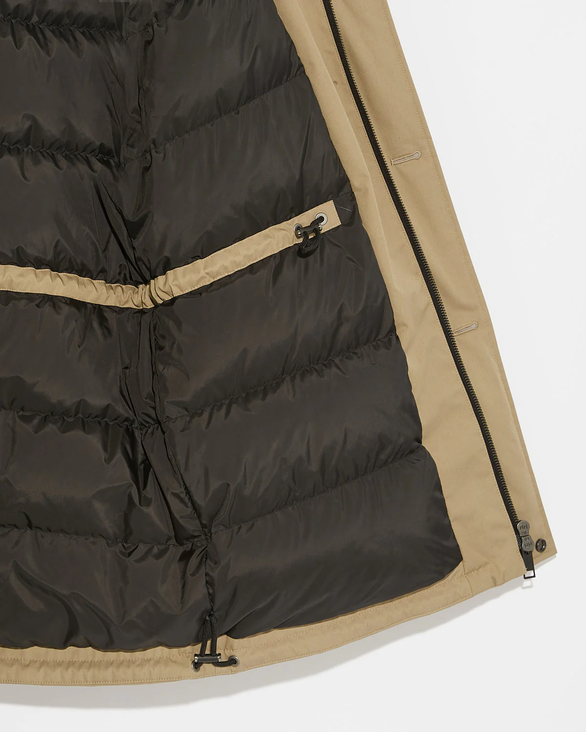 Parka iconique en coton mélangé imperméable et fourrure de coyote - Image 8