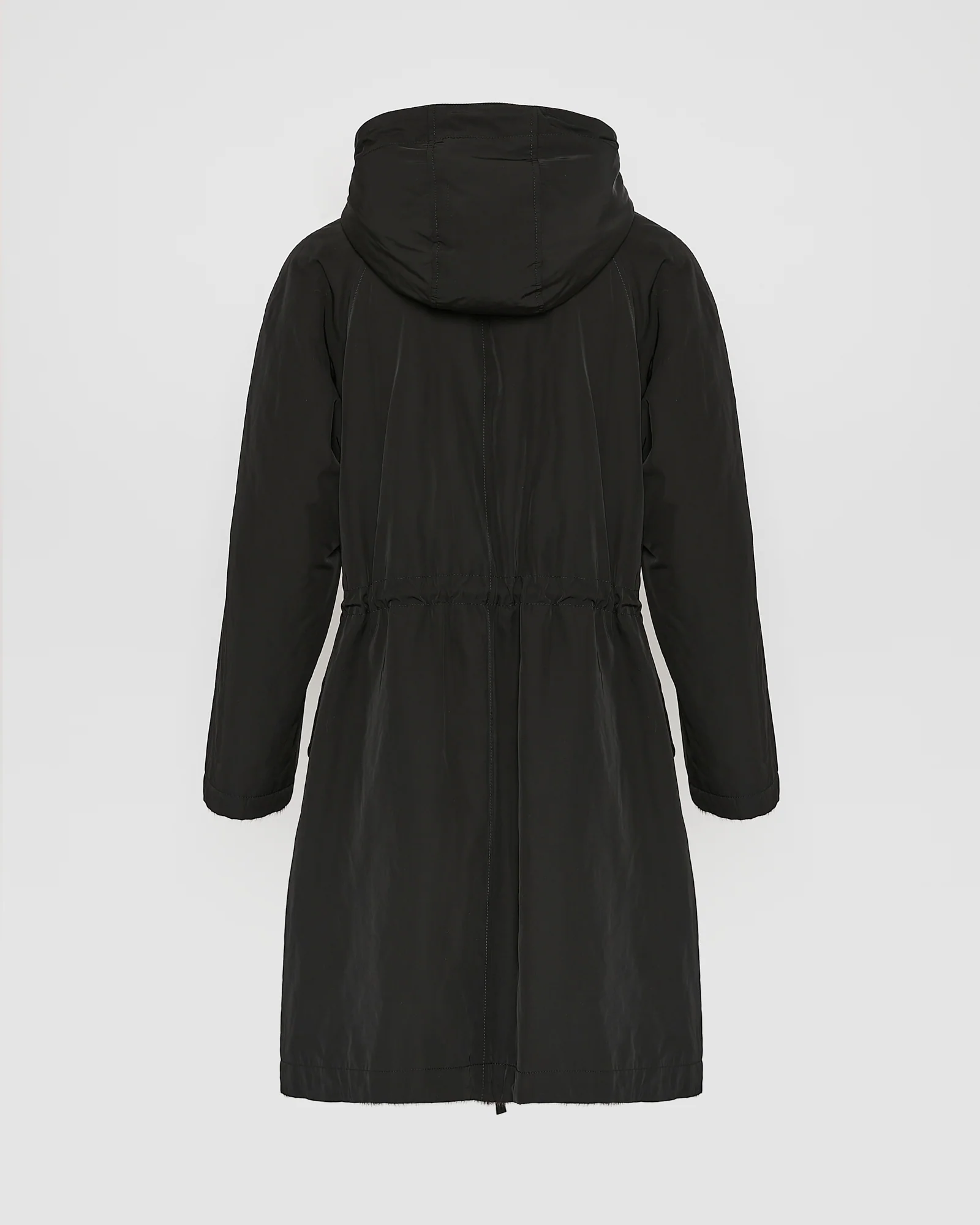 Parka réversible en tissu technique et vison - Image 8