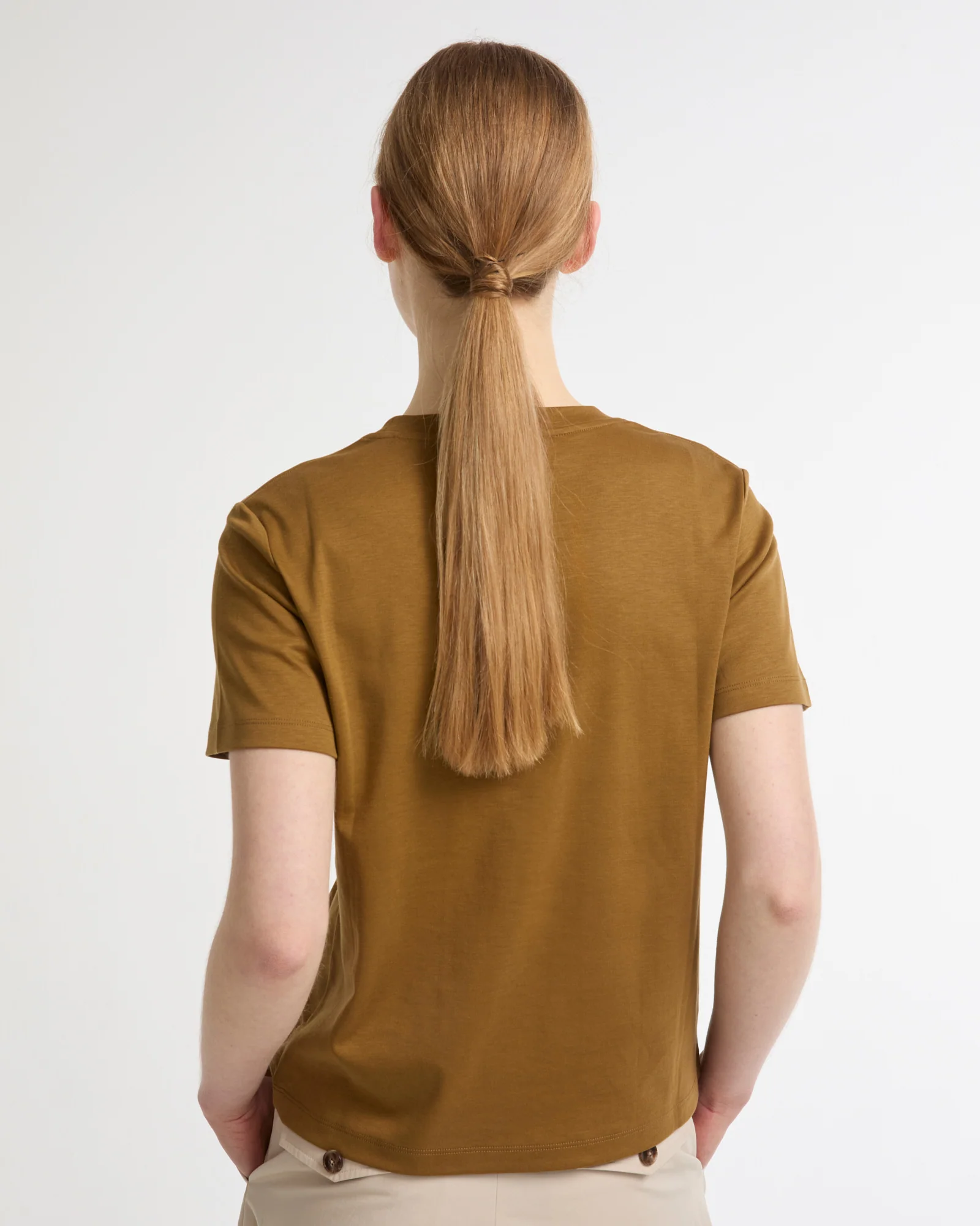 T-shirt en interlock coton soie - Image 2