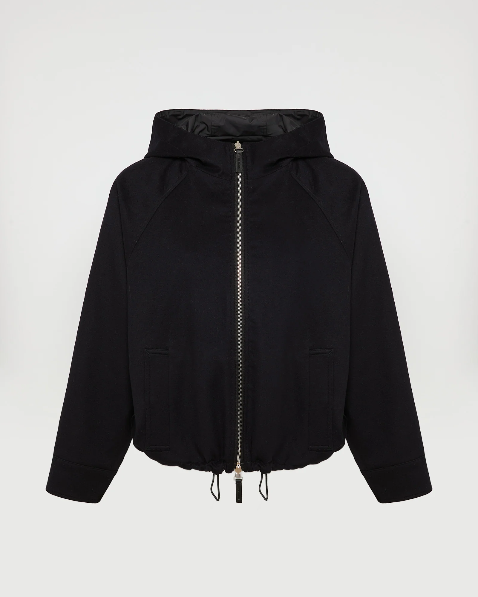 Veste en lainage cachemire réversible tissu technique imperméable tissu Loro Piana - Image 4