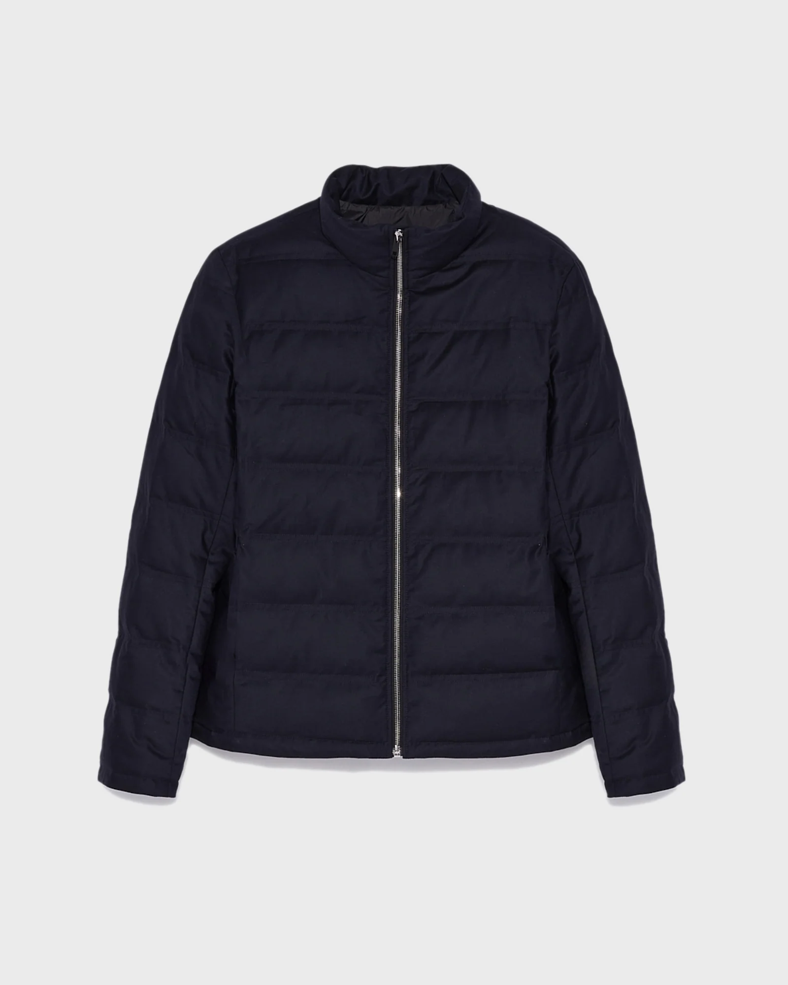Doudoune en tissu laine-soie Loro Piana imperméable - Image 4