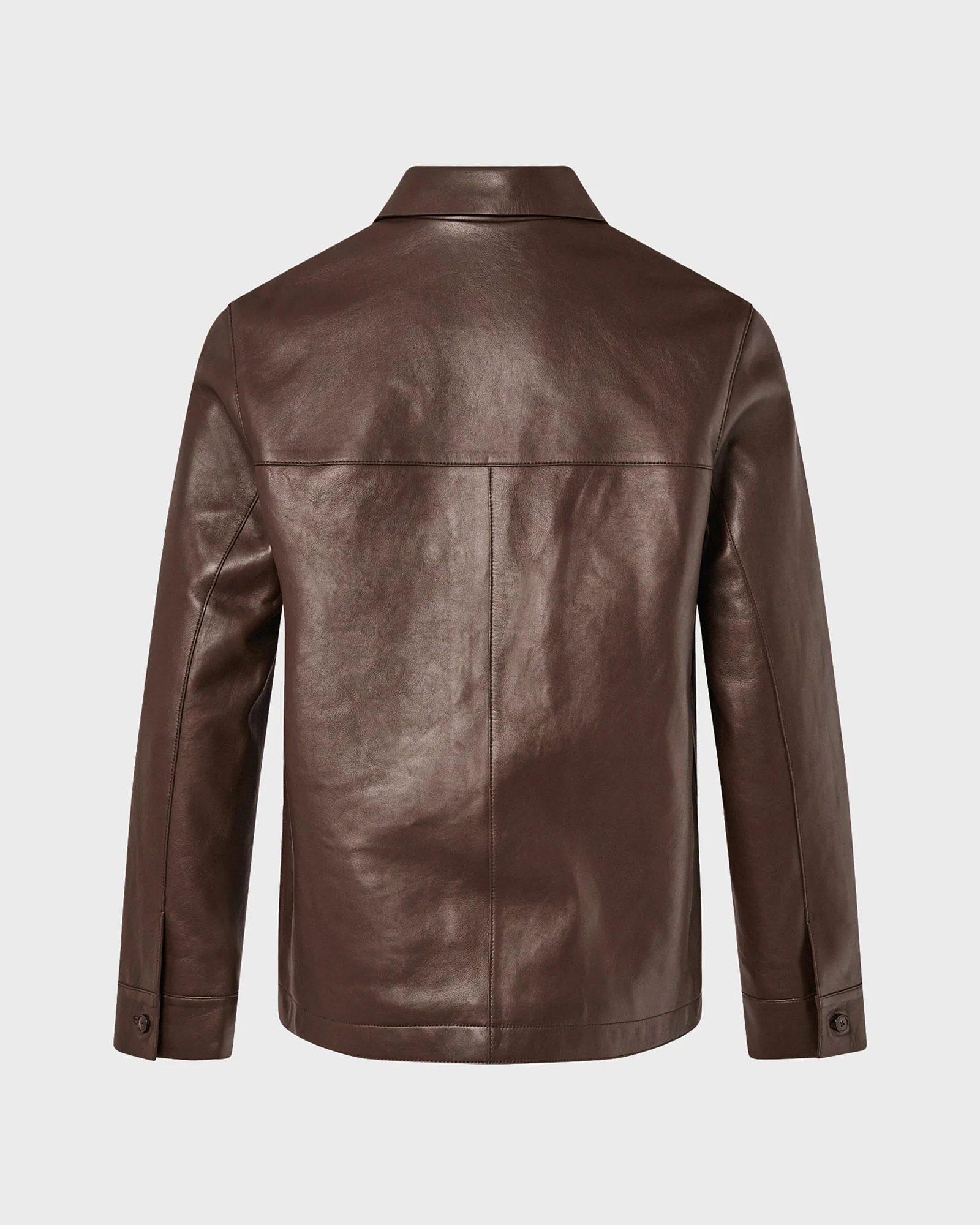 Veste en cuir d'agneau finition nappa - Image 6