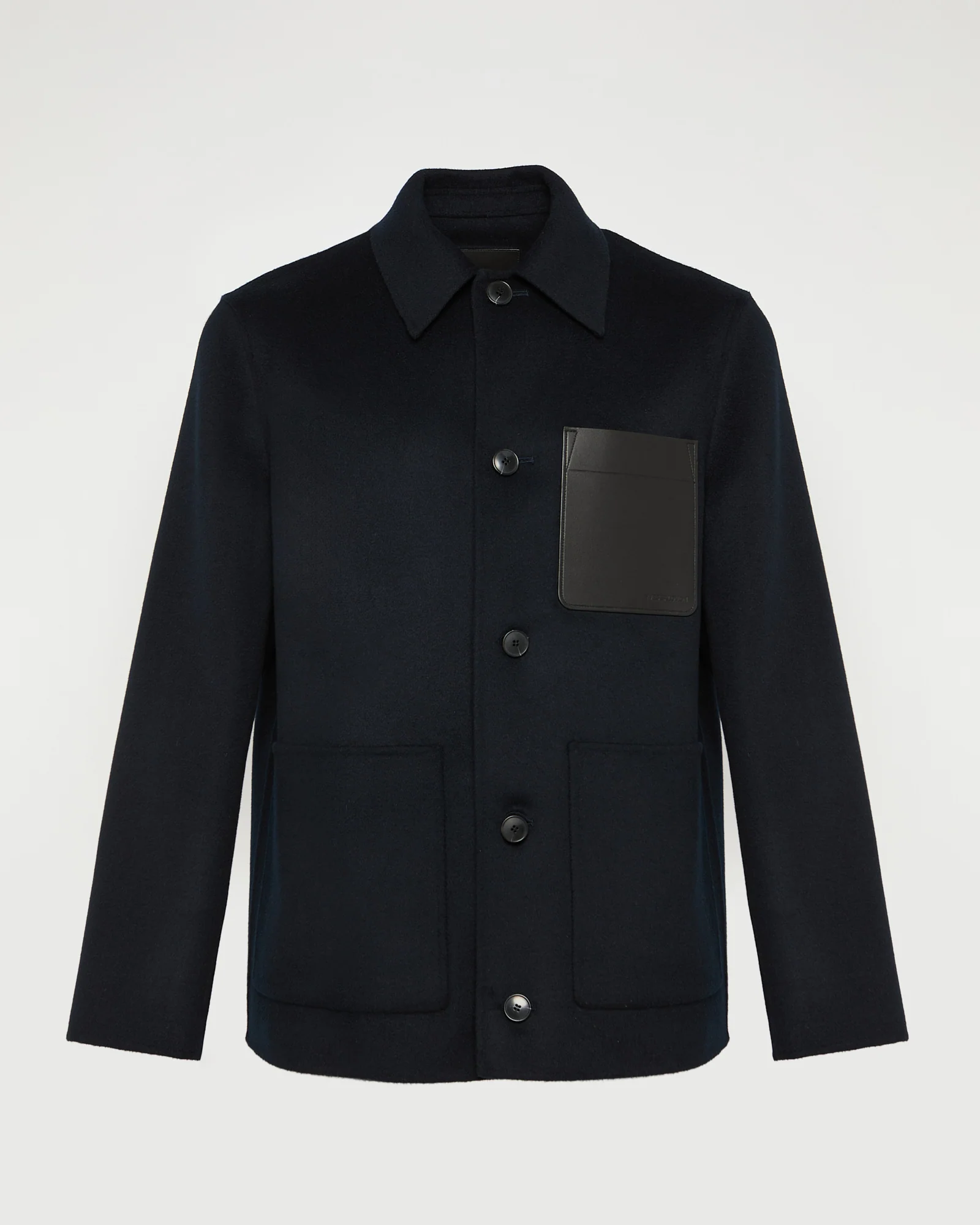 Veste workwear en lainage cachemire double face - Image 6